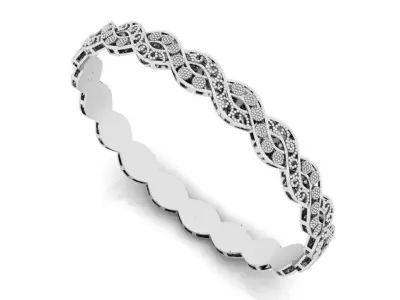 Bangle design 3D print model