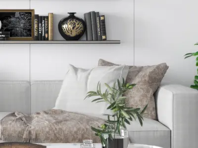 Modern Book Jewelry Decoration 3D model