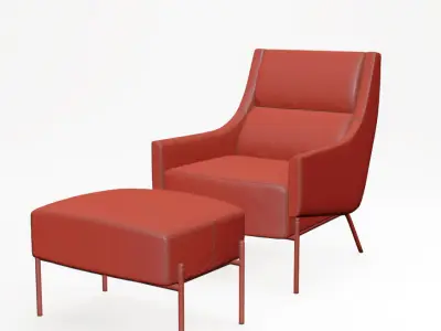 armchair vista 3D model