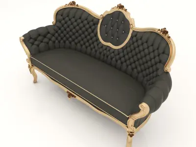 Interior Sofa and Armchair 33 - For CNC and Interior 3D model