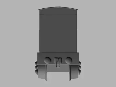 Thoman - the Tank Engine Train 3D model