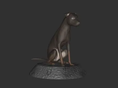 Alfred Dog 3D model