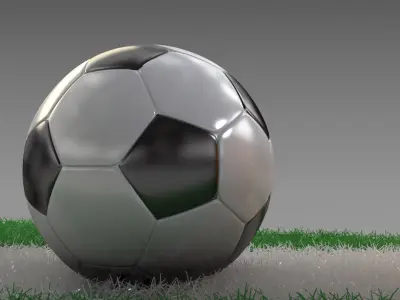 World Championship Football Balls 3D model
