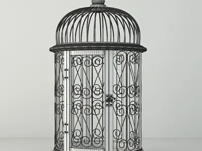 Zaida Decorative Cage by ZARA HOME 3D model