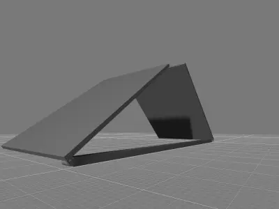 Tri Part Laptop Enhancement Kit  Privacy Cover  Accessories 3D 3D print model