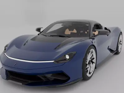 Pininfarina Battista 3D model