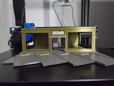 EXOTIC CAR DEALERSHIP 3D print model
