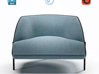 Liu jo - Caillou Armchair 3D model