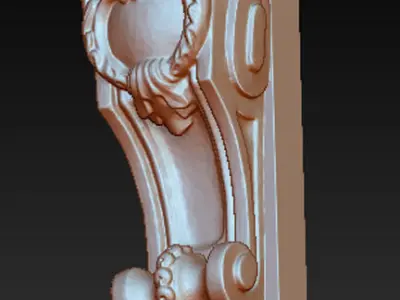 Pack Corbel Decorative Collection 3D model 3D print model