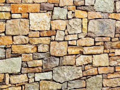 Stone Wall 3D model