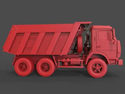 Kamaz 65115 3D print model