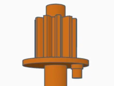 Gear for Demonic Dahlia animatronic Halloween decoration Free 3D print model