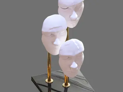 Scandinavian set 001 3D model