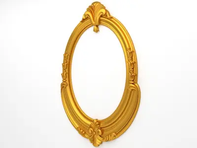 Frame mirror 3D model 10 3D print model