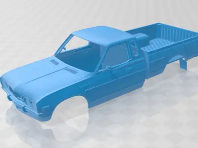 Datsun 620 KingCab 1977 - Body Car STL Model 3D print model