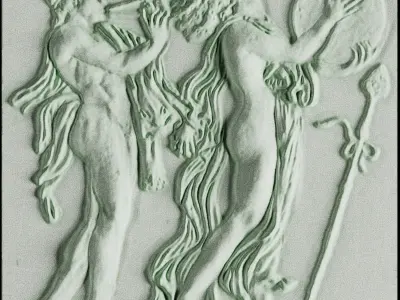 BACCHIC DANCE 3D print model