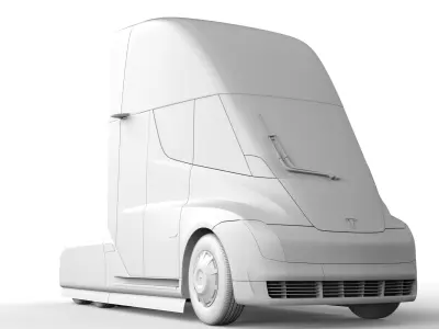 Tesla Semi Truck 3D model