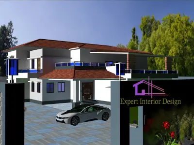 Bungalow Design 3D print model