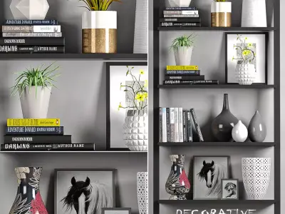 Decorative set-19 3D model