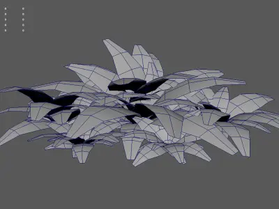 Big Fern - High Quality Low-Poly Models -UE4-Unity-Vray-Corona Low-poly 3D model