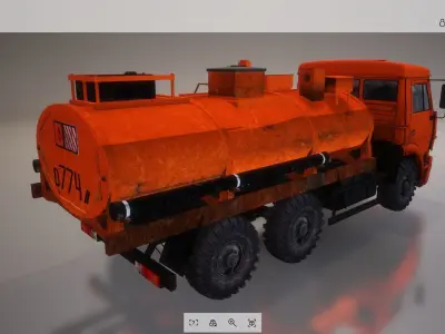 Vehicle - Truck 07 Low-poly 3D model