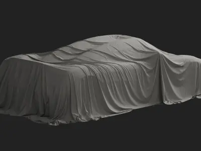 Sportcar Cover 05 3D model