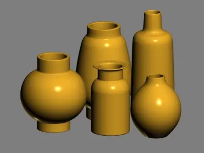vase 24 3D model purchase