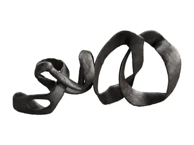 548 interior sculptures 22 cb2 abstract metal sculptures 3D model