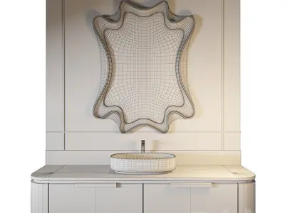 Luxury Bathroom 278 3D model