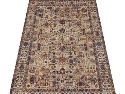 Rug Set 1056 3D model