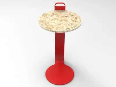 Loris Side Table Low-poly 3D model