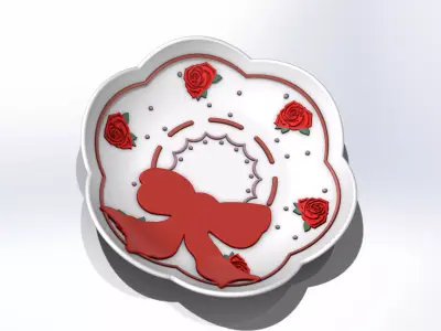 Decorative Plate 3D print model