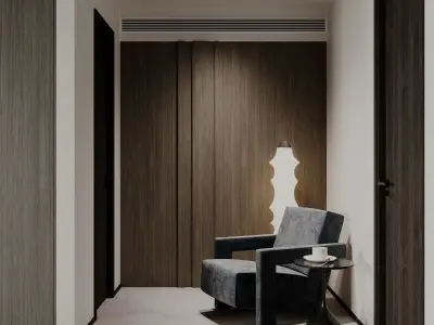  modern studio 3D model