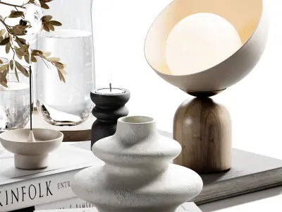 Decorative Set 24 3D model buy