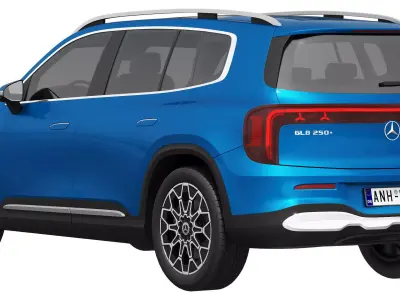 Mercedes-Benz GLB EQ 2027 3D model