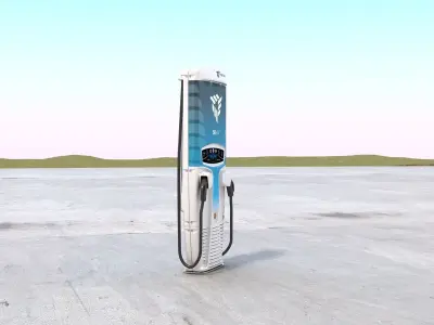 Tritium 50Kw DC Fast Charger 3D model