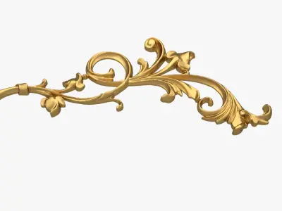 Classic decor ornament 274 3D print model