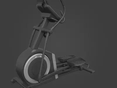 Elliptical trainer-Exercise Equipment-04 3D model