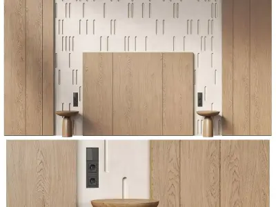 Headboard RJ Easy Design 04 3D model
