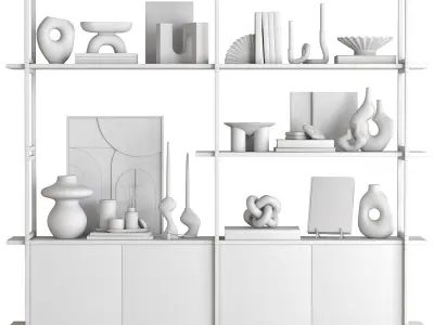 Decorative set-10- items from HM 3D model