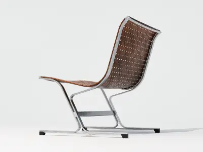 Luar Lounge Chair Low-poly 3D model