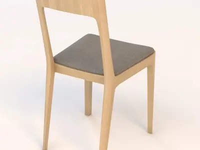 Hiroshima Dining Chair 3D model