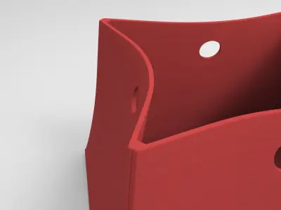Big Box Low-poly 3D model