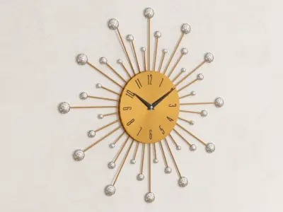 Fritz Silent Wall Clock 3D model