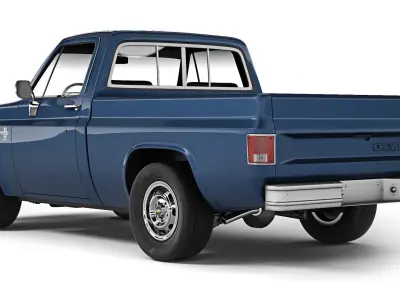 Chevrolet C10 Silverado 1982 3D model