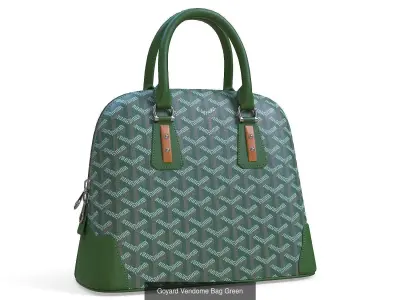 Goyard Vendome Bag 3D Model Pack