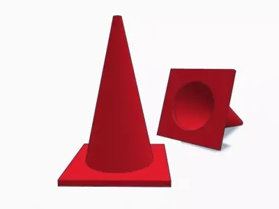 Traffic Cone 3D print model