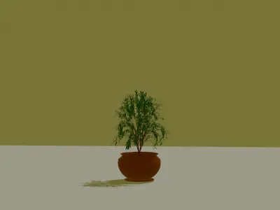 Pot Plant 3D model