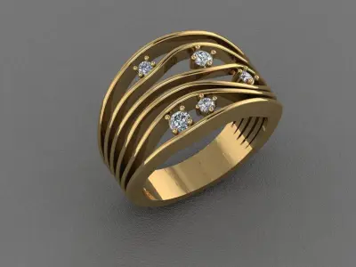 Jewelry Ring 3D print model
