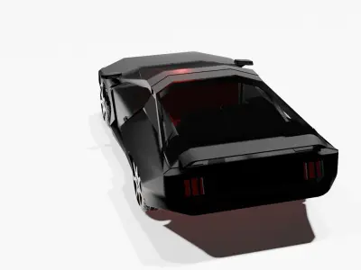 mustang sport car  3D model